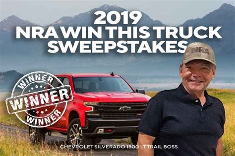 nra win this truck|Official Rules .